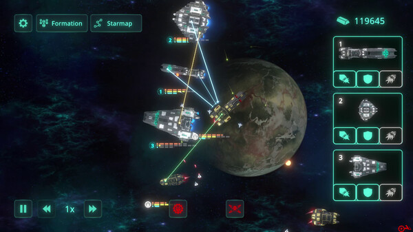 Space Menace gameplay screenshot