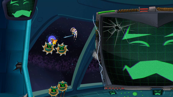 Space Otter Charlie gameplay screenshot