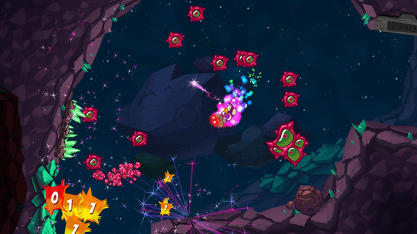 Space Otter Charlie gameplay screenshot