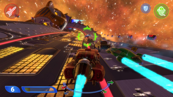 Space Ribbon - Slipstream to the Extreme gameplay screenshot
