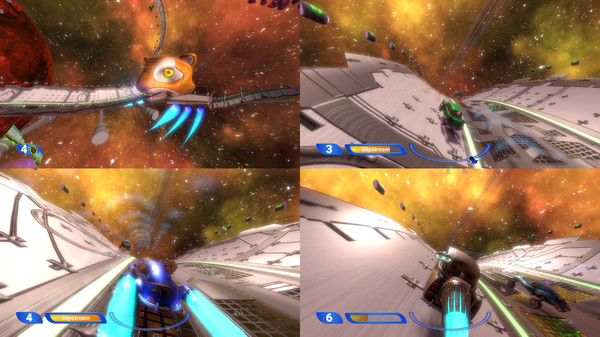 Space Ribbon - Slipstream to the Extreme gameplay screenshot