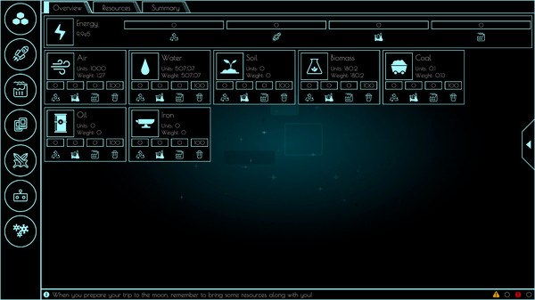 Space Travel Idle gameplay screenshot