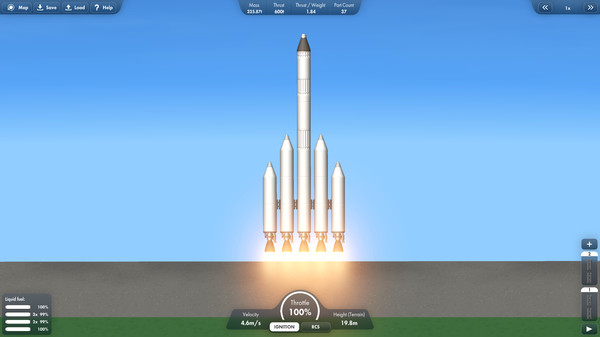 Spaceflight Simulator gameplay screenshot