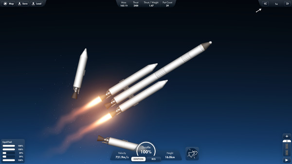 Spaceflight Simulator gameplay screenshot