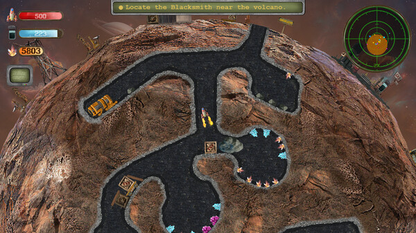SpaceKraft! gameplay screenshot