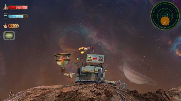 SpaceKraft! gameplay screenshot