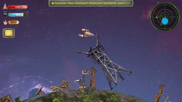 SpaceKraft! gameplay screenshot