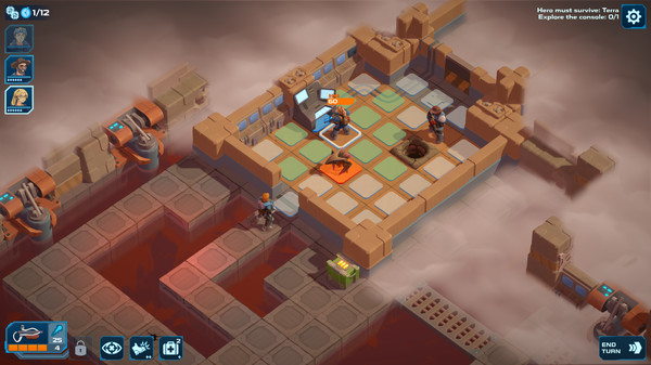 Spaceland: Sci-Fi Indie Tactics gameplay screenshot