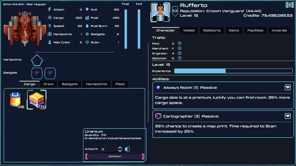 Spaceport Trading Company gameplay screenshot