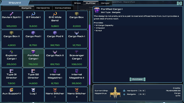 Spaceport Trading Company gameplay screenshot