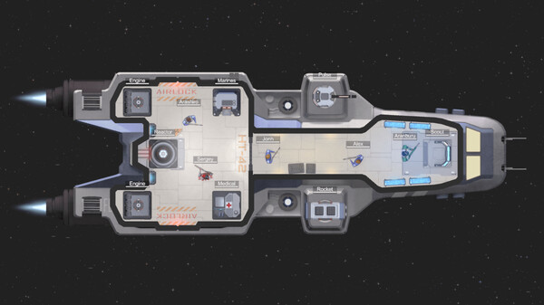 Spaceship Commander gameplay screenshot