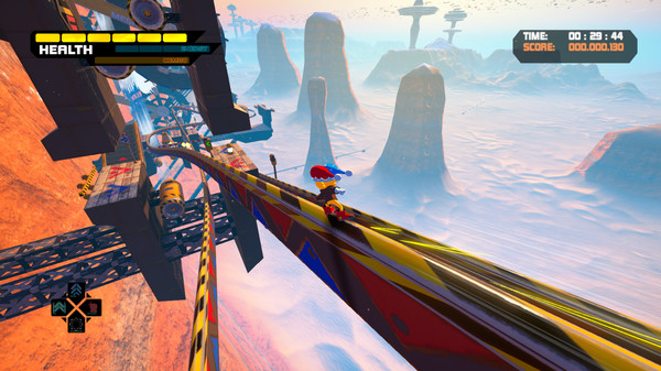 Spark the Electric Jester 3 gameplay screenshot
