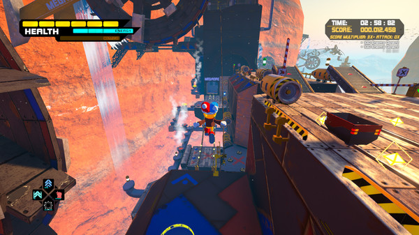 Spark the Electric Jester 3 gameplay screenshot