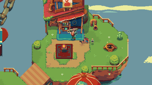 Sparklite gameplay screenshot