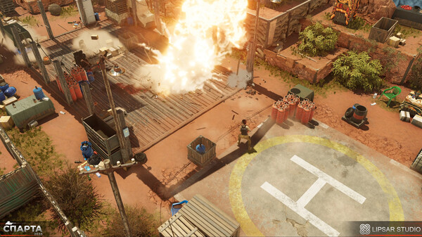 SPARTA 2035 gameplay screenshot