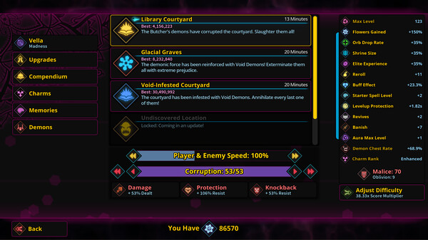 Spellbook Demonslayers gameplay screenshot