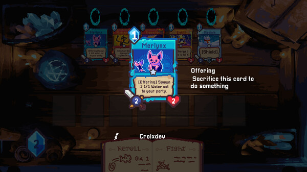 Spellcats: Auto Card Tactics gameplay screenshot