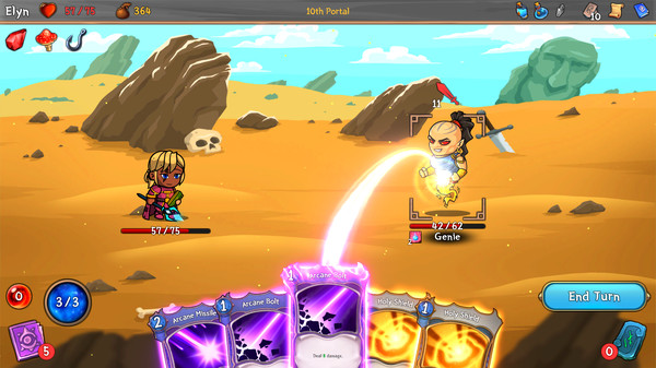 Spellrune: Realm of Portals gameplay screenshot