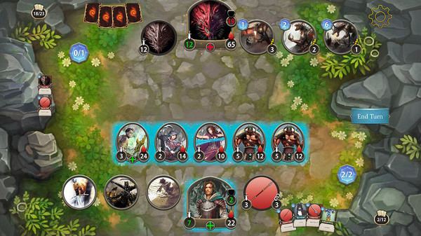 Spellsword Cards: Demontide gameplay screenshot
