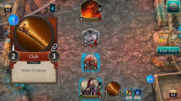 Spellsword Cards: Demontide gameplay screenshot