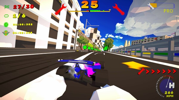 SPGP Super Polygon Grand Prix gameplay screenshot