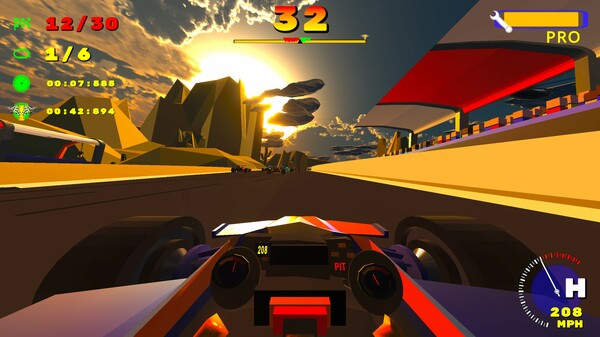 SPGP Super Polygon Grand Prix gameplay screenshot