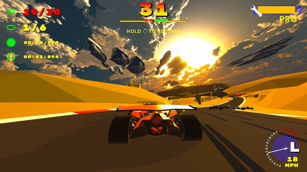 SPGP Super Polygon Grand Prix gameplay screenshot