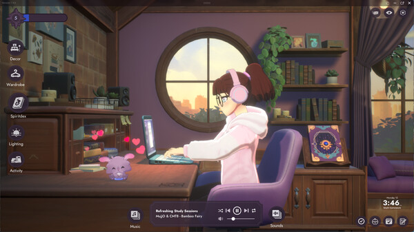 Spirit City: Lofi Sessions gameplay screenshot