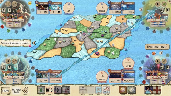 Spirit Island gameplay screenshot