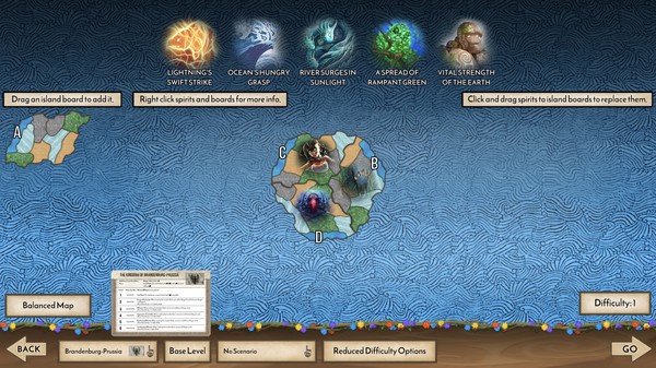 Spirit Island gameplay screenshot
