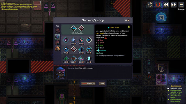 Spirited Thief gameplay screenshot