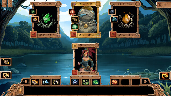 Spirits of The Silicium Forest gameplay screenshot