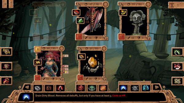 Spirits of The Silicium Forest gameplay screenshot