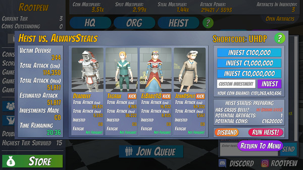 Split or Steal gameplay screenshot