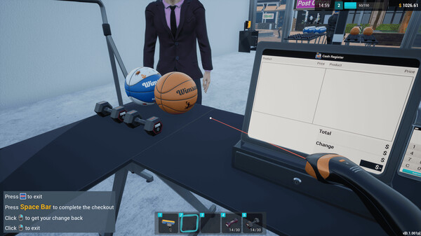Sporting Goods Shop: Prologue gameplay screenshot