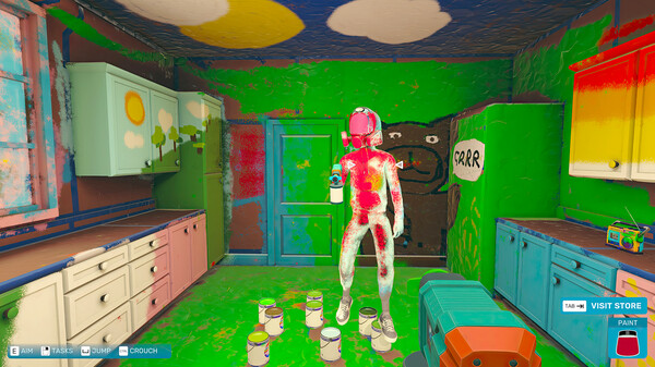 Spray Paint Simulator gameplay screenshot