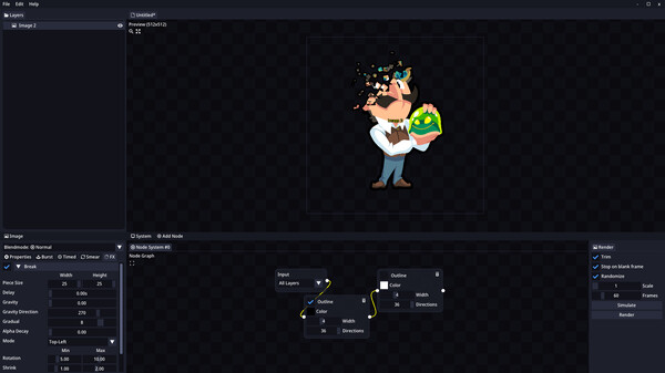 SpriteMancer gameplay screenshot