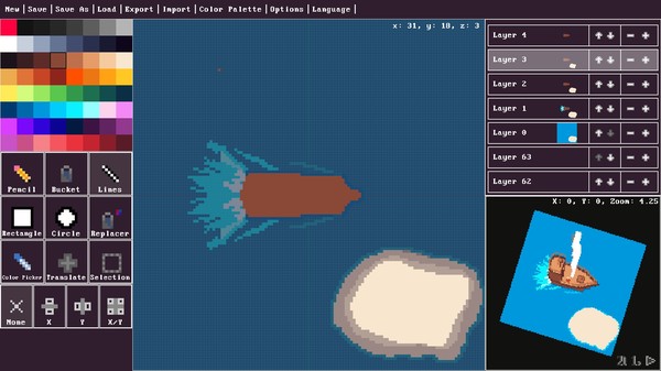 SpritePile gameplay screenshot