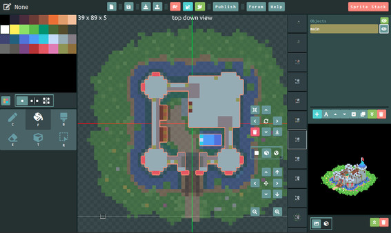 SpriteStack gameplay screenshot