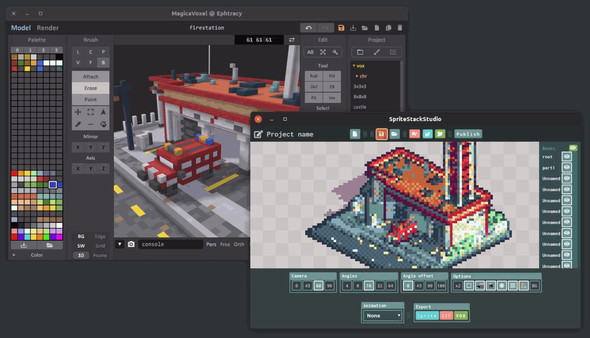 SpriteStack gameplay screenshot