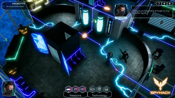 SPYHACK: Episode 1 gameplay screenshot