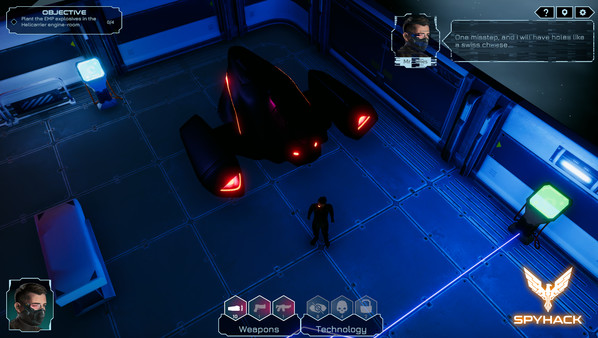 SPYHACK: Episode 1 gameplay screenshot