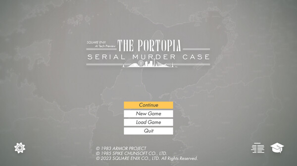 SQUARE ENIX AI Tech Preview: THE PORTOPIA SERIAL MURDER CASE gameplay screenshot