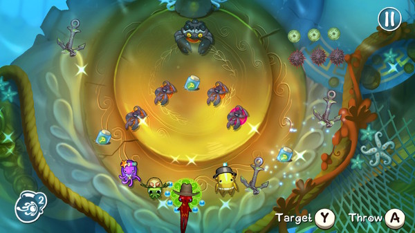 Squids Odyssey gameplay screenshot
