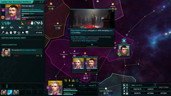 Star Dynasties gameplay screenshot