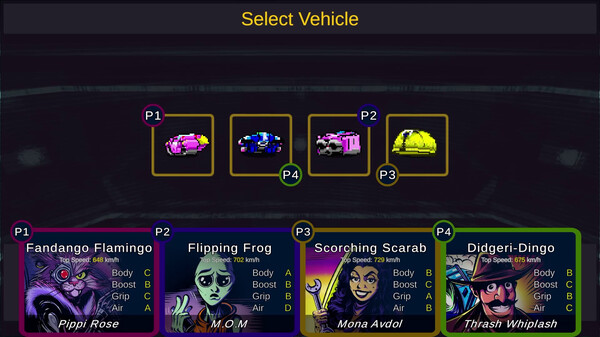 Star Racer gameplay screenshot