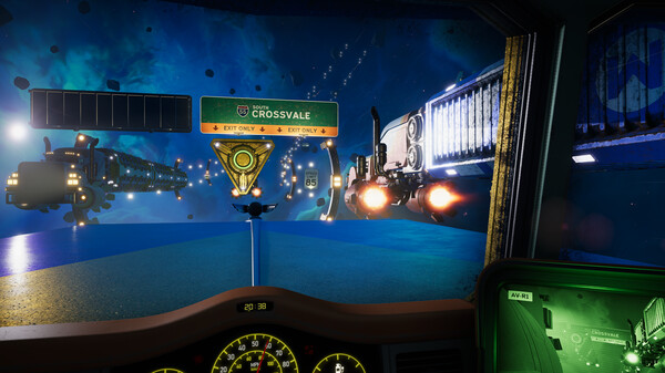 Star Trucker gameplay screenshot