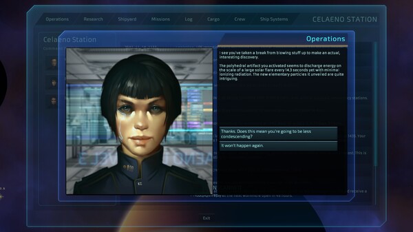 Starcom: Unknown Space gameplay screenshot