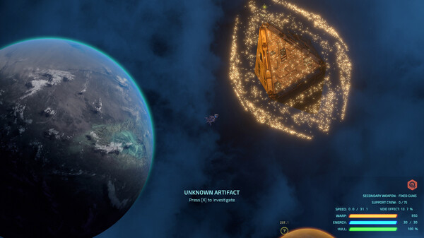 Starcom: Unknown Space gameplay screenshot