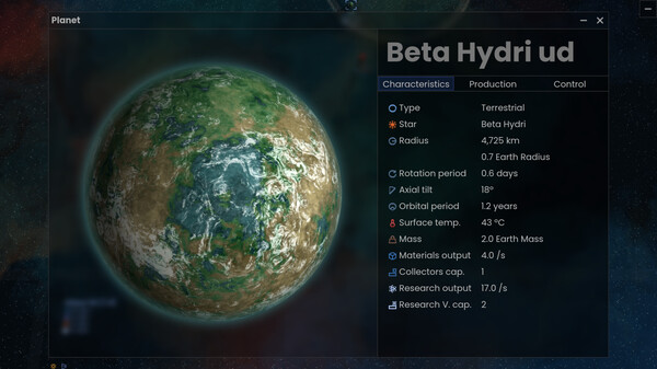 Stardust Exile gameplay screenshot